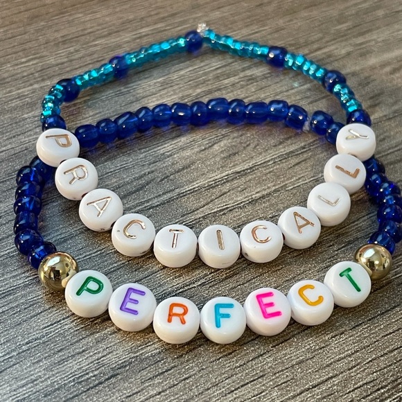 Mary Poppins Disney Themed Inspired Bracelet Stack Set Practically Perfect - Picture 5 of 5